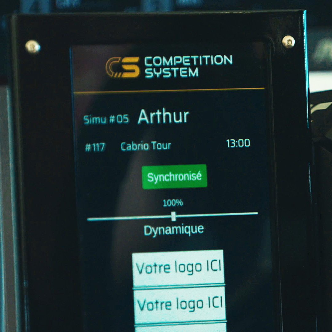 ⬇️ Dites-nous en commentaire quel comportement vous voudriez tester! ⬇️
Chacun de nos simulateurs est équipé d'un écran tactile, vous permettant d'ajuster le ressenti qu'il vous procure.
💻 competition-system.fr
#competitionsystem #simracingforall