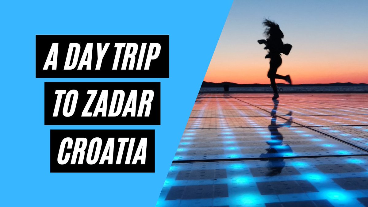 A Day Trip to Zadar, Croatia youtu.be/360zAb5wZXI via <a href="/YouTube/">YouTube</a> 

#croatia #travel #traveling #video #vlog