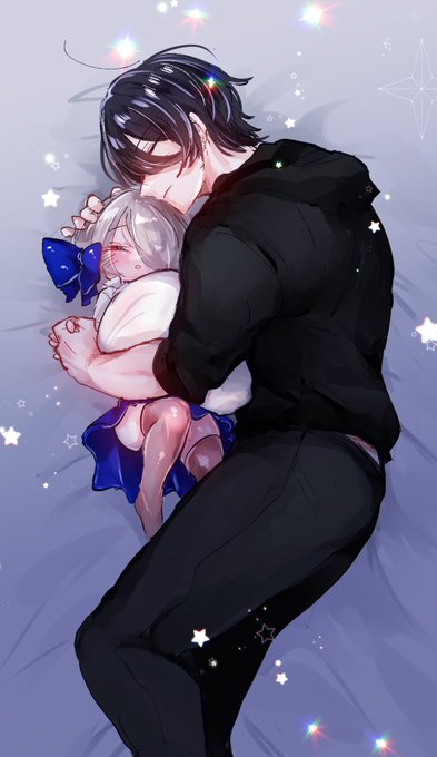 おやすみ💜💗ちゃん✧︎*。 