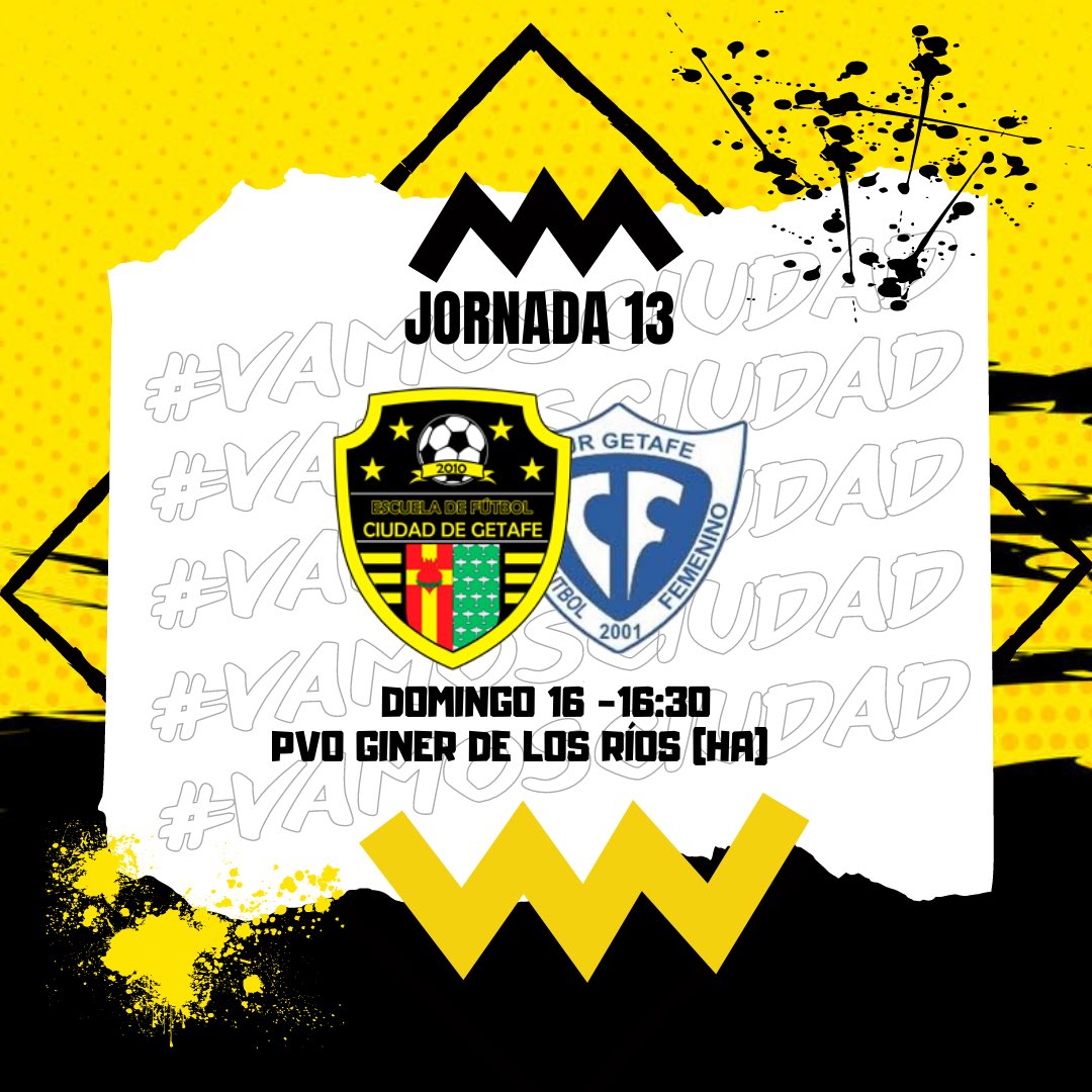Ciudad De Getafe Femenino tweet media