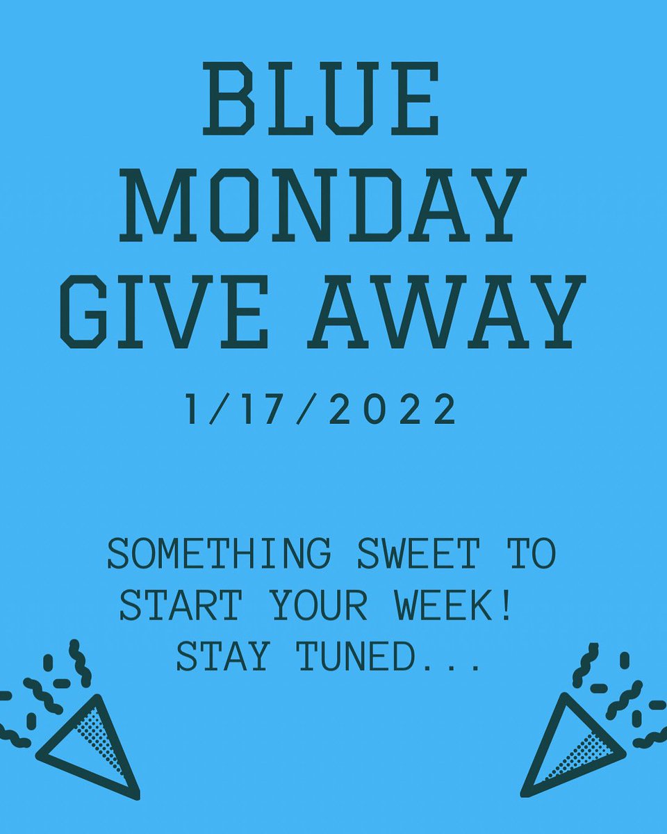 Something 💙Sweet💙to start your week!

Be ready to visit our Sherwood Park &amp; Etobicoke retail outlets Monday January 17, 2022 for a little treat.

Stay tuned…

#sherwoodpark 
#strathconacounty #yeg #stalbert #fortsask #beaumont #leduc #stonyplain #etobicoke #toronto #to #gta