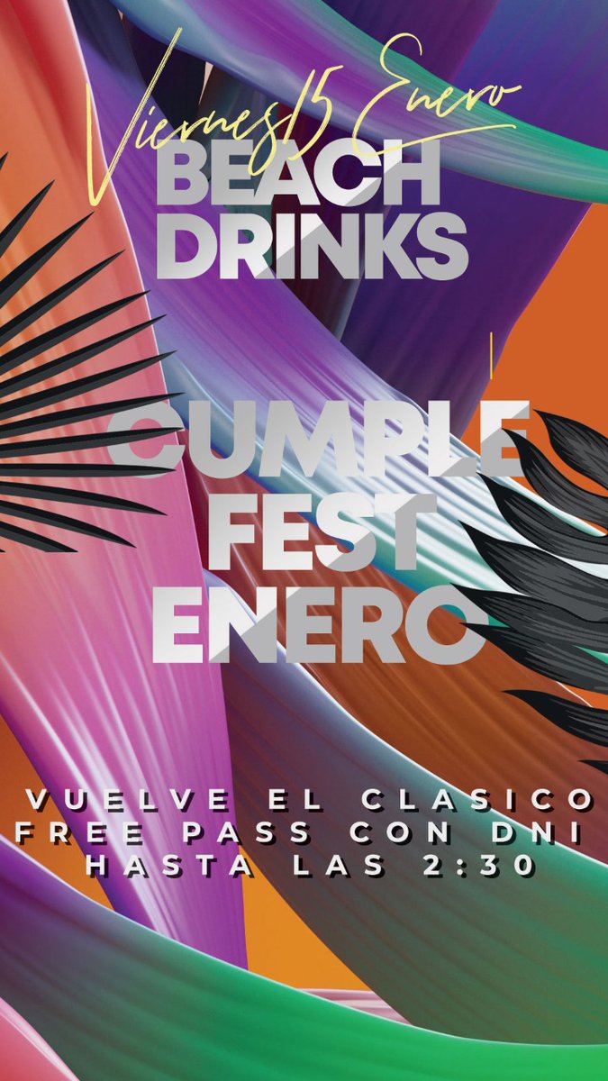 ClapDisco's tweet photo. Si cumplis en enero tus años tenes FreePass hasta las 2:30 acreditando con DNI... De a poco lo bueno vuelve -  Viernes #CSaleCalp https://t.co/e0eQidknvo