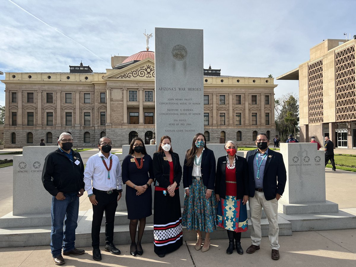 NygrenJasmine's tweet photo. First week back in the legislative session! It’s been a busy week.
✅ 6 New Navajo Rugs & Weavers introduced to the House
✅ Welcomed our new LD7 State Senator Theresa Hatathlie! Congratulations Shádí!
✅ Tribal Nations Legislative Day
✅ Dropped my own bills https://t.co/OU0Zbim83E