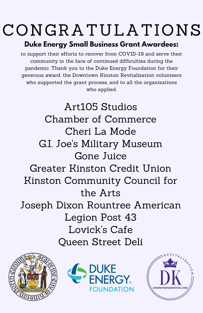 Kinston Planning tweet media