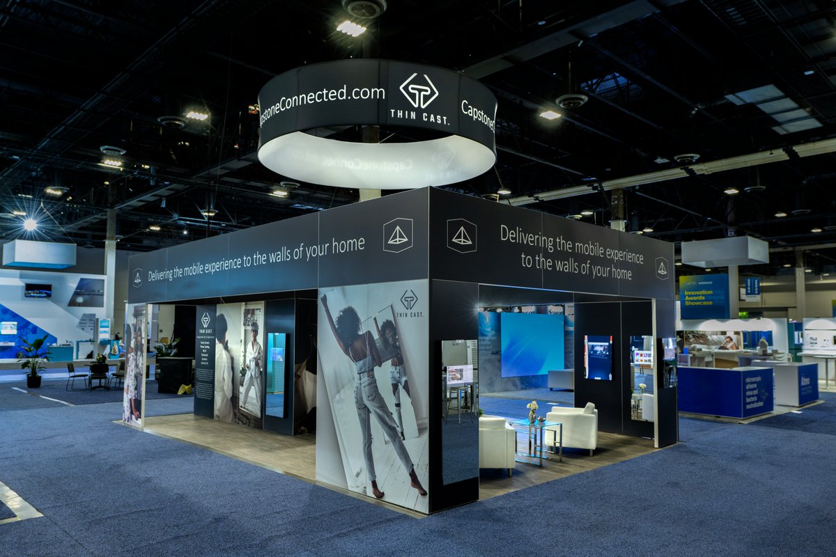 CAPC_Capstone's tweet photo. Finally got some professional shots from CES. #CapstoneConnected #CapstoneThinCast #SmartMirror https://t.co/qFoH95LjQD