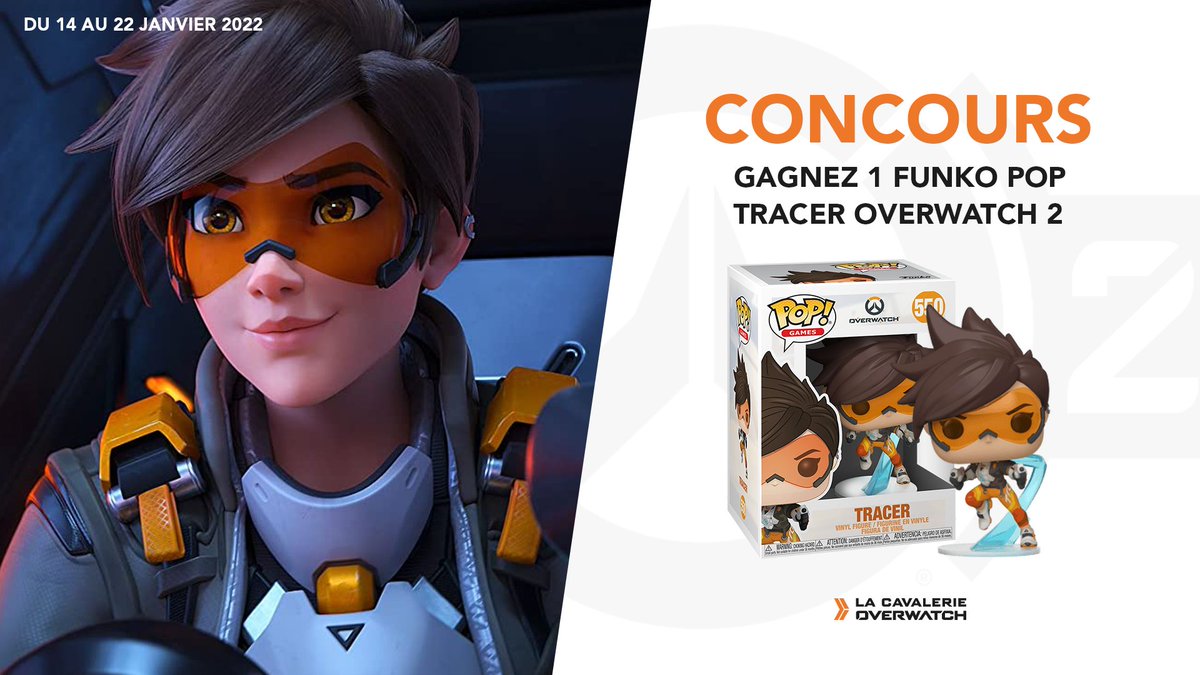 🎁 #CONCOURS - Nous vous offrons en ce début d'année une Funko Pop Tracer Overwatch 2. Vous avez jusqu'au 22 janvier (inclus) pour participer ! 

➟ RT + Follow <a href="/OverwatchLCO/">Cavalry Test</a>