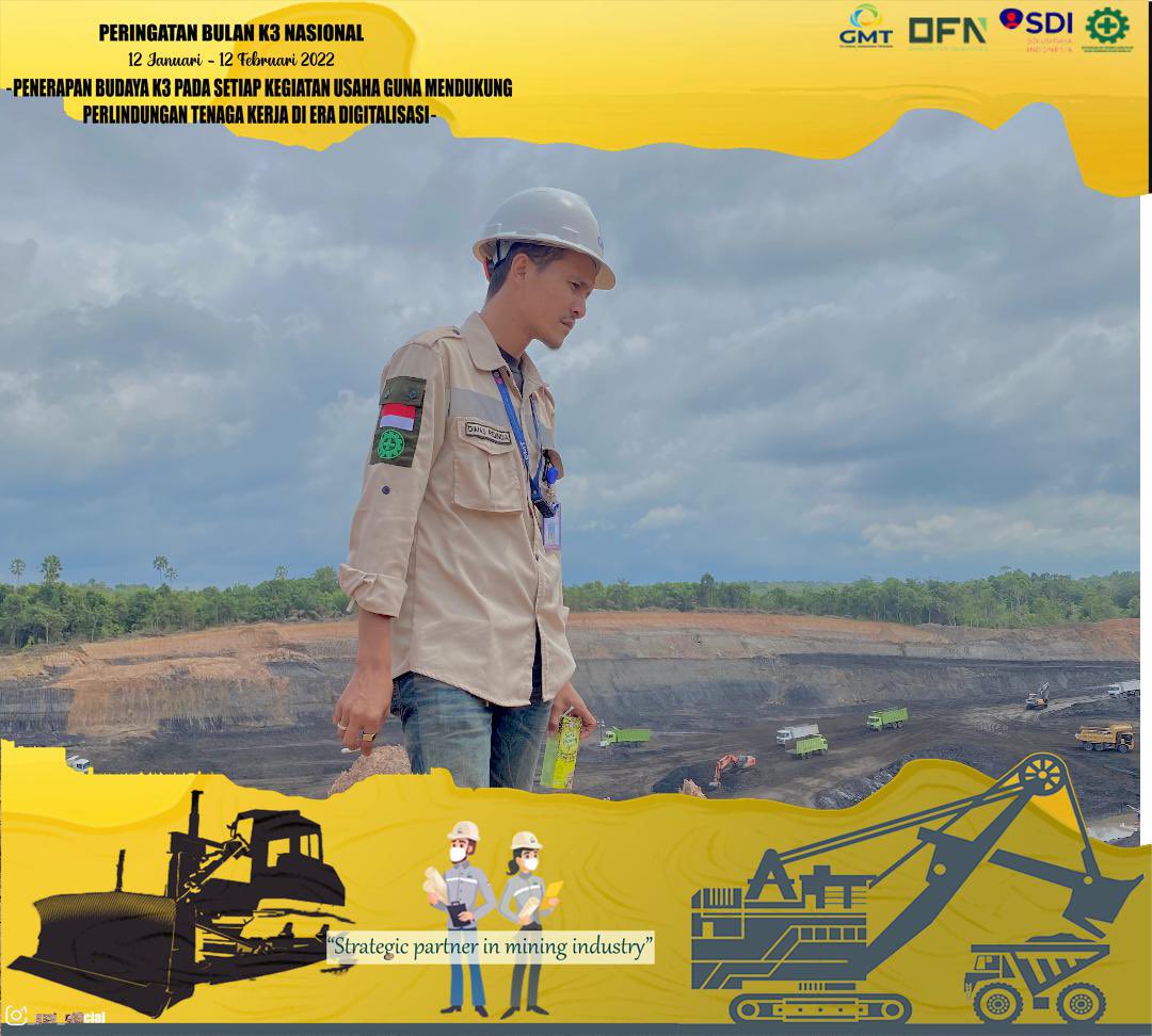 Memperingati bulan K3 Nasional 2022 #anaktambang #tambang #coal #GMT