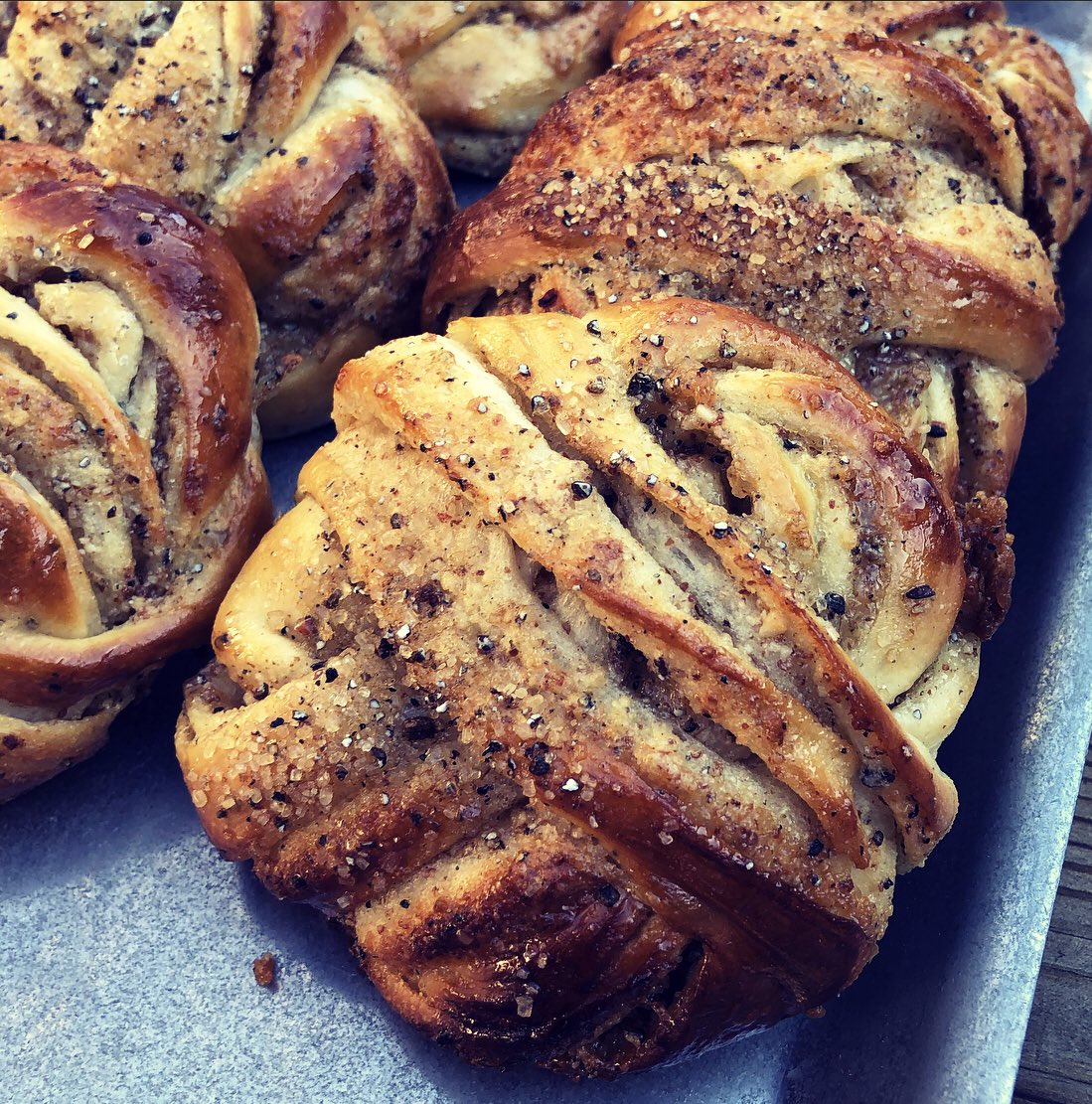 FikaExeter's tweet photo. Happy Friday everyone! 🥳 
A big thank you to those who placed bun orders this week, your support means a lot ☺️.
#fridaybaking #fika #artisanbuns #smallbusiness #StThomas #handmade #homemade https://t.co/iNc9tdSoM2