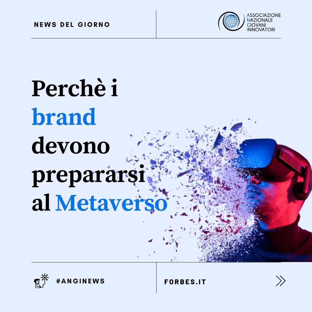 Angi_tech's tweet image. 📌Ciò che sta emergendo è qualcosa di simile a quanto emerso per il mondo fisico. I valori veicolati da un brand #digitale hanno un #impatto rilevante sul #comportamento di acquisto dei #gamer all’interno del #Metaverso.
#Forbes