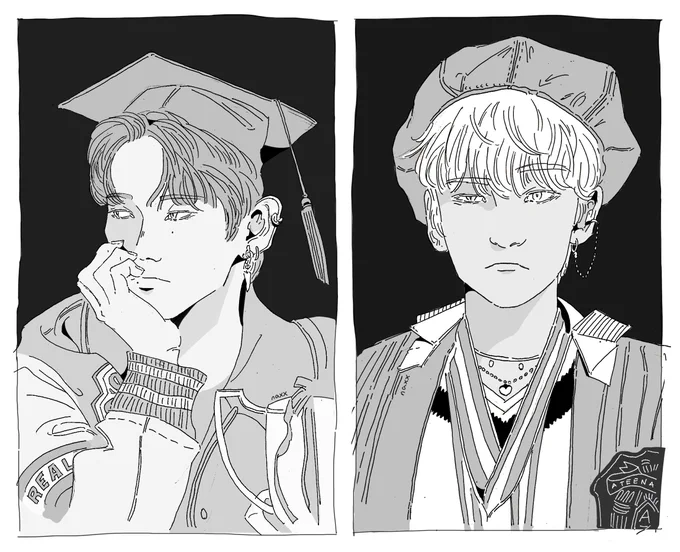 Pen Doods 16 - 🦊🐶 