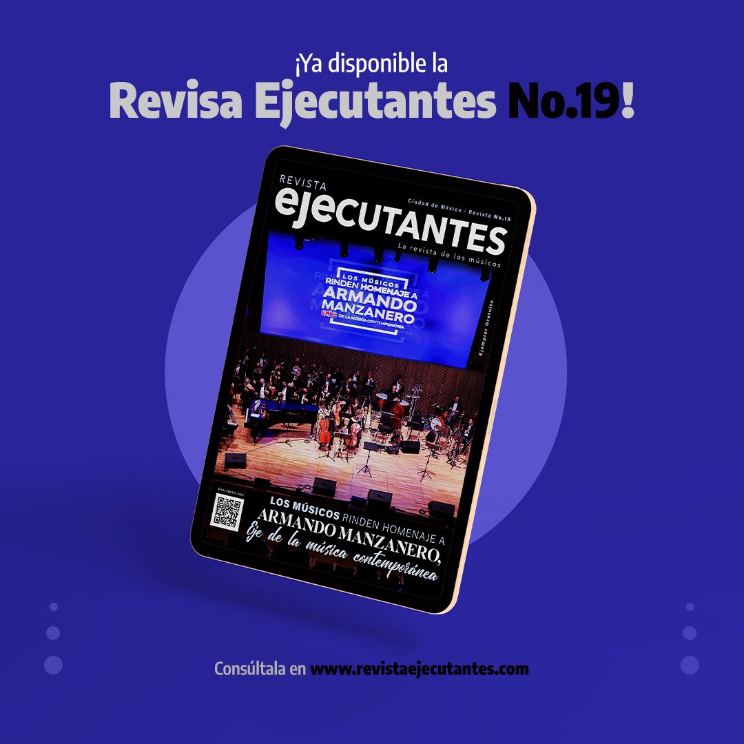Eje_Ejecutantes's tweet photo. ¡Disfruta de nuestra reciente edición de la Revista Ejecutantes, la revista de los músicos!🖊️📖

Consúltala o descárgala aquí.👇
https://t.co/oNGareYXyH https://t.co/Jhh9gcGB5c