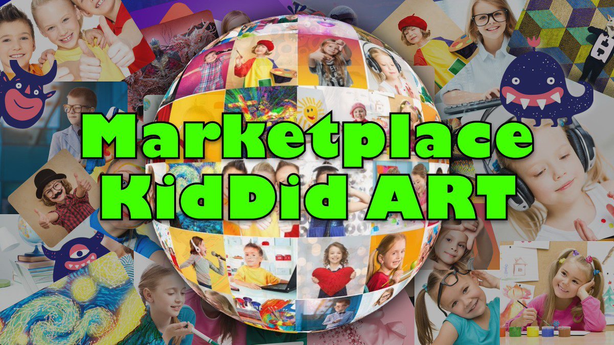 ⚡️🧨 Marketplace KidDid ART🧨⚡️ 
⚡️Is a NFT space where the best works of Generation Alpha are presented for sale.
Here are the works of future great artists, which will make them rich and famous. Thousands of amazing NFT are waiting for you⚡️
Networks
✅t.me/ALART_ENG