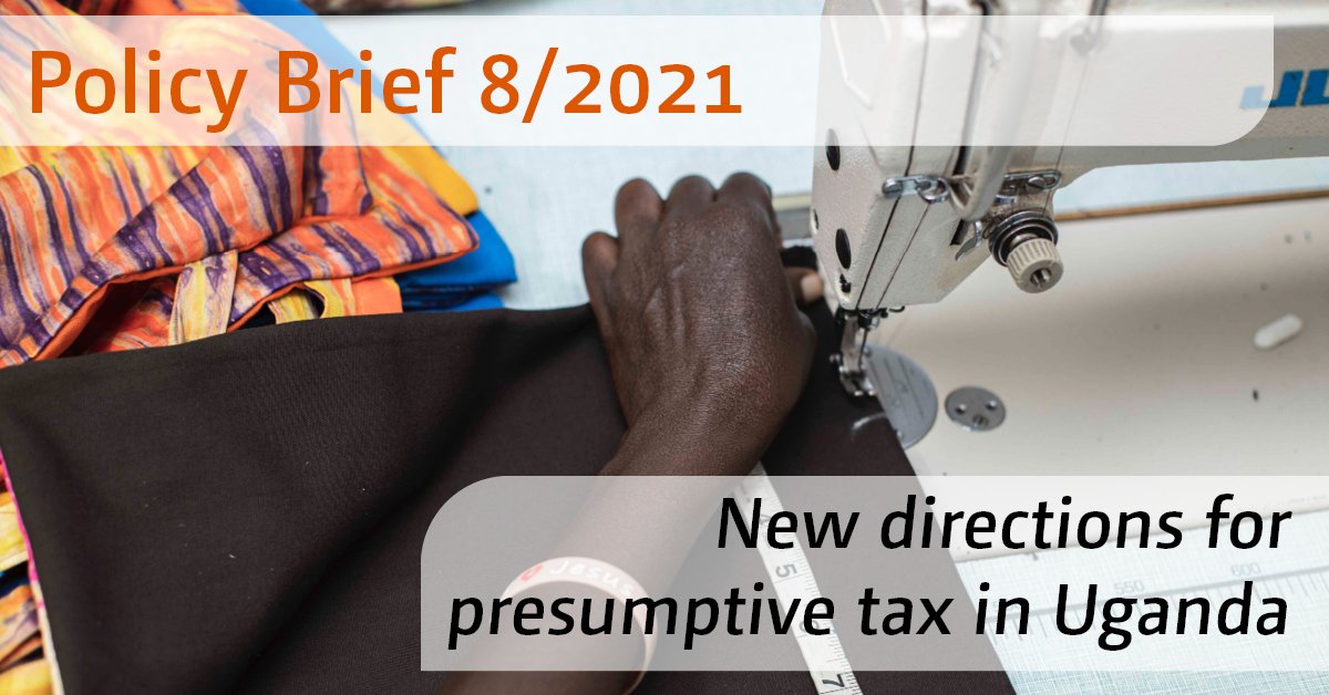 UNUWIDER's tweet photo. New #PolicyBrief ❕
How can tax compliance of small firms be improved? Read about our proposals to reform the presumptive tax regime in Uganda 👉 https://t.co/bcBBVzslOg
#SDG17 #taxation #UGAMOD #SOUTHMOD #Uganda @URAuganda @Makerere @SaspriSA @EUROMOD_ #DRMprogramme @noradno https://t.co/fKiwfGL16b