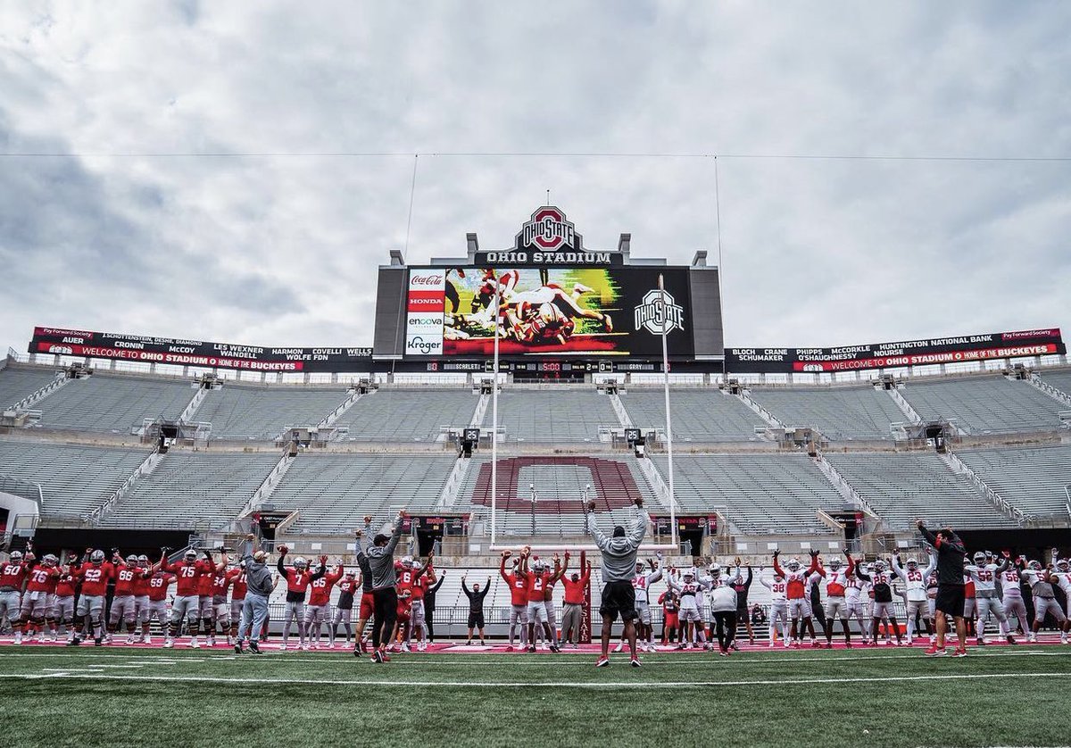 Extremely excited and grateful to receive an offer from THE OHIO STATE UNIVERSITY!!! <a href="/OhioStateFB/">Ohio State Football</a> Thank you!! <a href="/R2X_Rushmen1/">Larry A. Johnson</a> <a href="/CoachJimKnowles/">Jim Knowles</a> <a href="/markpantoni/">Mark Pantoni</a> #GoBucks 🙏
