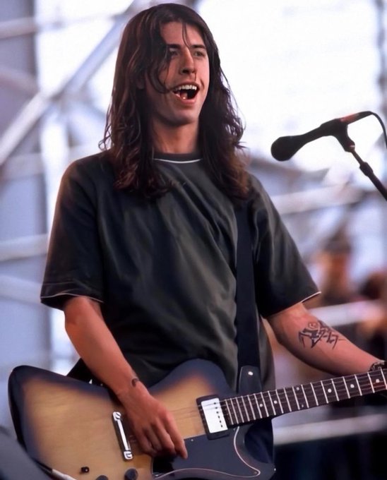 Happy Birthday to the spiritual force behind out band, Mr. David Grohl!!  
