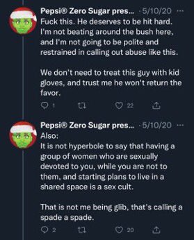 loose2_loose's tweet photo. @ThoughtSlime Harassment is now when you get called out for your own harassment that you never apologized for now https://t.co/G5FJ9wdFbl