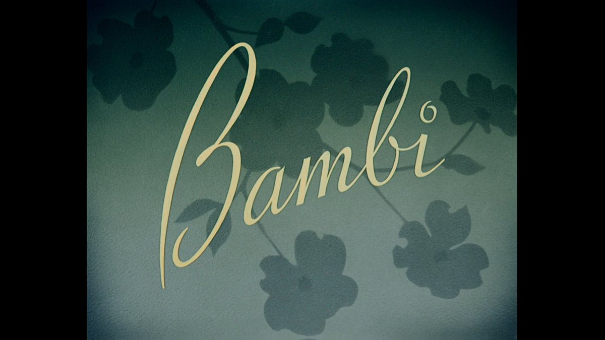 Bambi (James Algar, Samuel Armstrong, David Hand, Graham Heid, Bill Roberts, Paul Satterfield, Norman Wright, Arthur Davis, Clyde Geronimi, 1942)