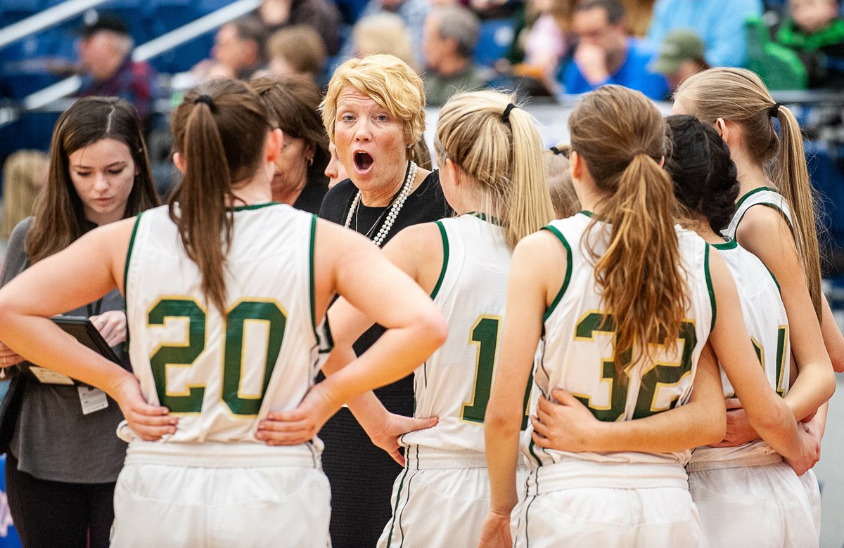 MaineIAAA's tweet photo. Maine Title IX Tidbit:   Entering the 2021-2022 season, Heidi Deery of Rangeley Lakes has 414 career victories, the most recorded by any female basketball coach in the history of the state of Maine.  She has been inducted into the Maine Basketball Hall of Fame. https://t.co/pti41eKNzq