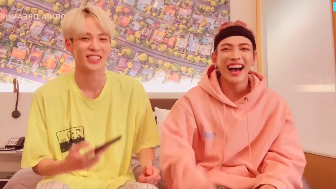 ateez smiling tweet media