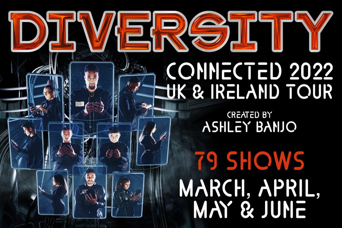 ⚡️ @Diversity_Tweet from @AshleyBanjo is coming to Ireland this June!⚡️ Dublin: bit.ly/Diversity-TM Belfast: bit.ly/DiversityBEL