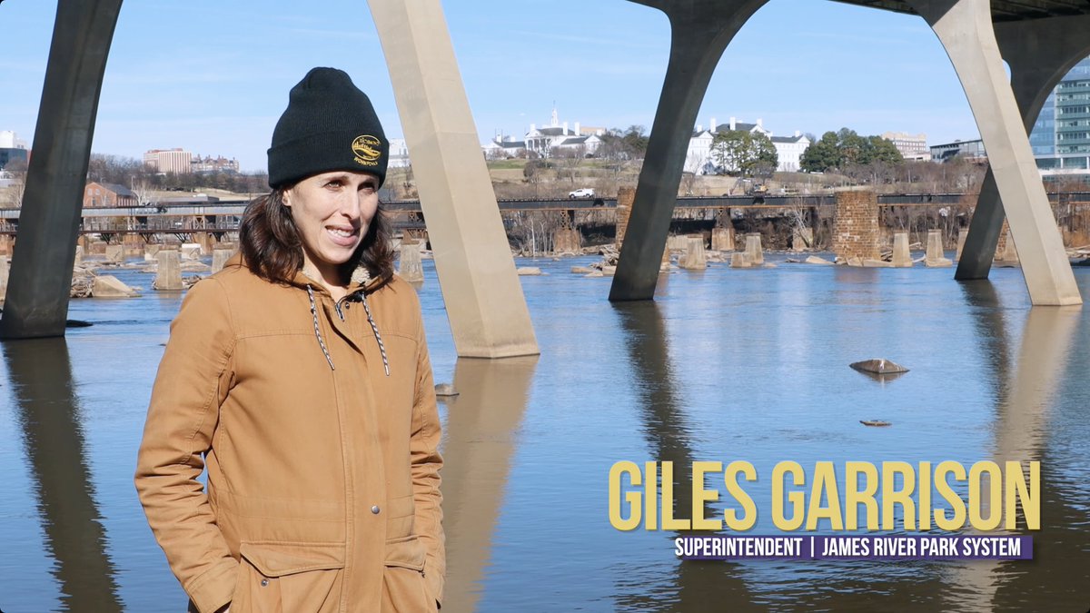 Join us in welcoming the new Superintendent of the James River Park System, and this month's ParkStar: Giles Garrison! Find out why she loves the James River Park, and what plans are in store for Richmond's greatest natural treasure.
 jamesriverpark.org/welcome-new-su…