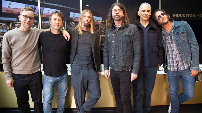TWO happy birthday wishes going out today to 2021 inductees Dave Grohl of & 