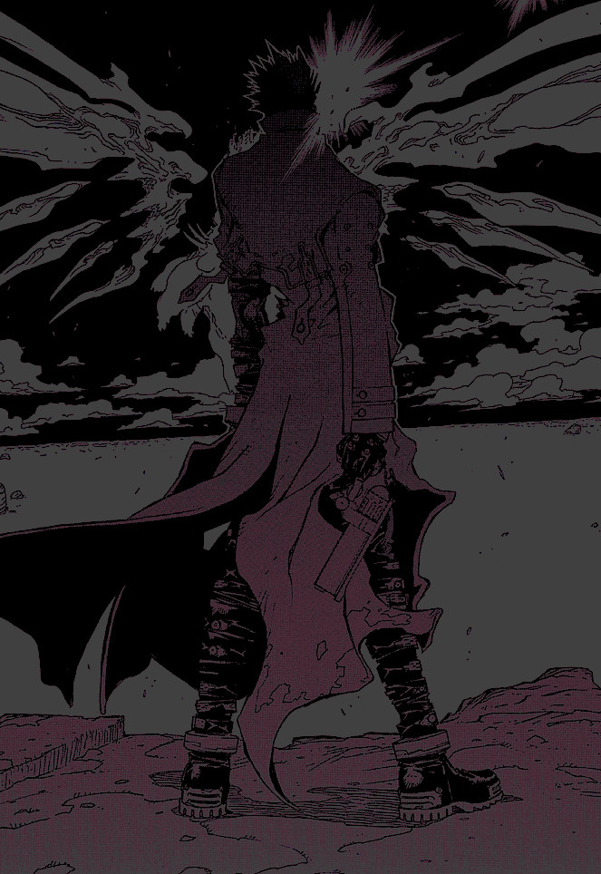 eyesoftheIord's tweet photo. @DOLOREMULTIMA @60BlLLlON @sanguinemetal ㅤ
. . .  𝗧𝗛𝗘 𝗚𝗔𝗥𝗗𝗘𝗡 𝗢𝗙 𝗘𝗗𝗘𝗡.

the promise he made to vash was one he'd hold dear  ----  it wasn't just for vash. it was for eve. it was for the first children. it was for all his children. it was for V1. it was for king minos. it was for humanity.

+. https://t.co/cFKTaW9Smz