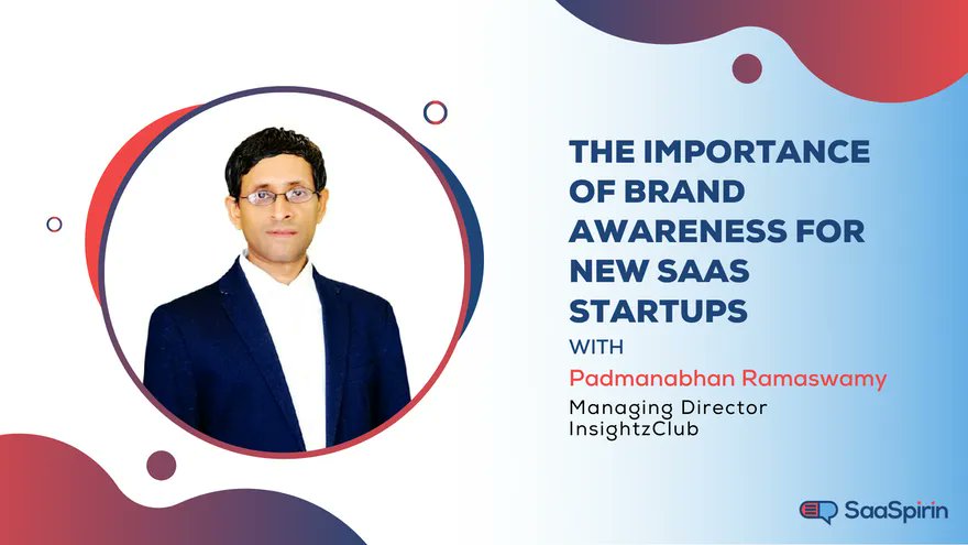 SaaSpirin's tweet photo. It’s easy to get bogged down with conversions and leads as a marketer. However, according to Padmanabhan Ramaswamy, co-founder of @insightzclub, branding can be just as important: https://t.co/50T0wRmQXN
#martech #martechteam #saasmarketing #startupmarketing #contentmarketing https://t.co/0mNuOMM3zQ