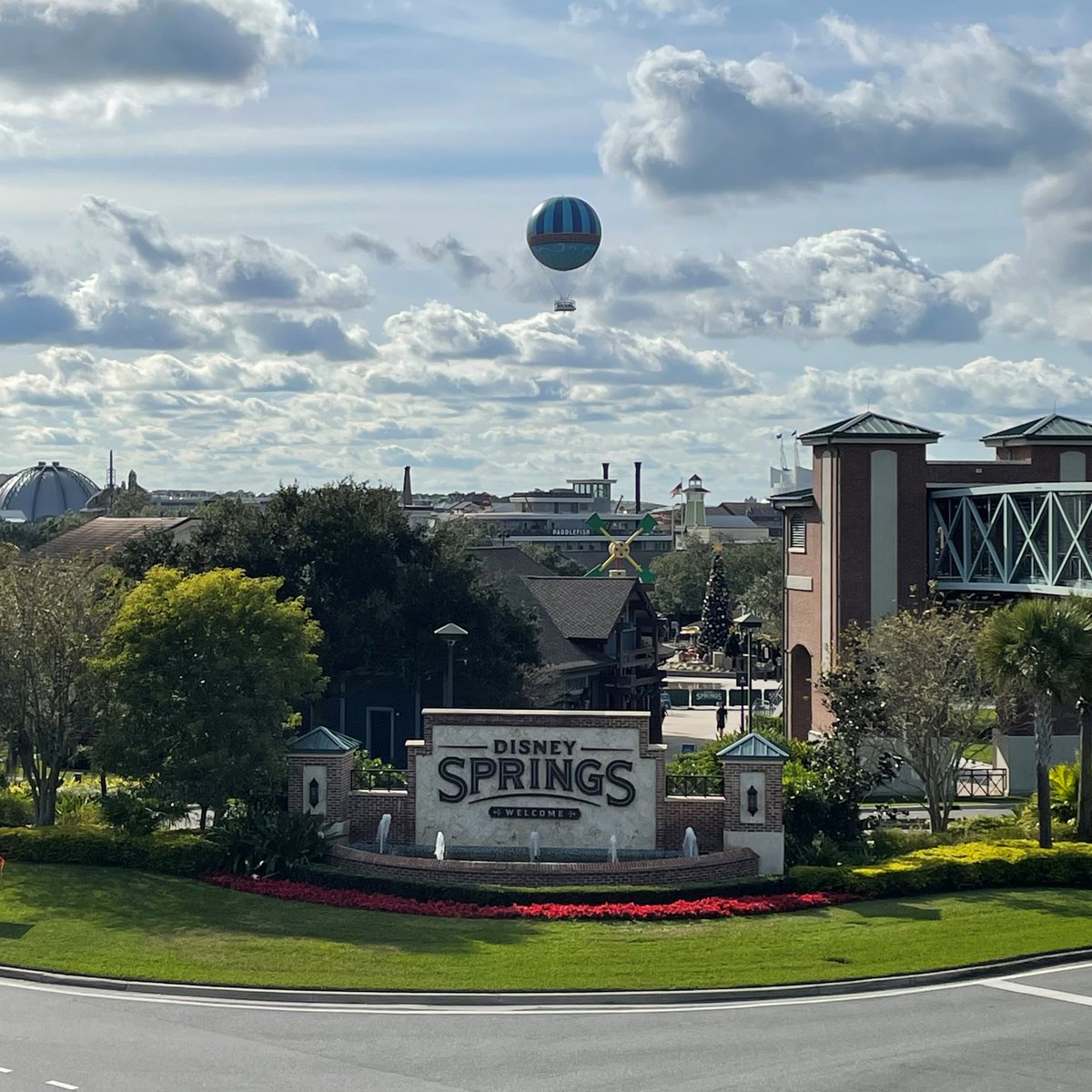 Today calls for perfect weather and a stroll to Disney Springs, accessible by our pedestrian bridge! #MyDisneyDay
