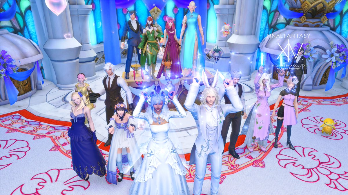 meyoG8's tweet photo. あぼりふエタバンに参加してきたよ🥰
うさカップルいいわね〜〜〜〜〜🐰
眼福でしたん!ありがとう🙈💗
#FF14 #FCLP8 #Gungnir #FCSKY https://t.co/VfjLHdhtmc