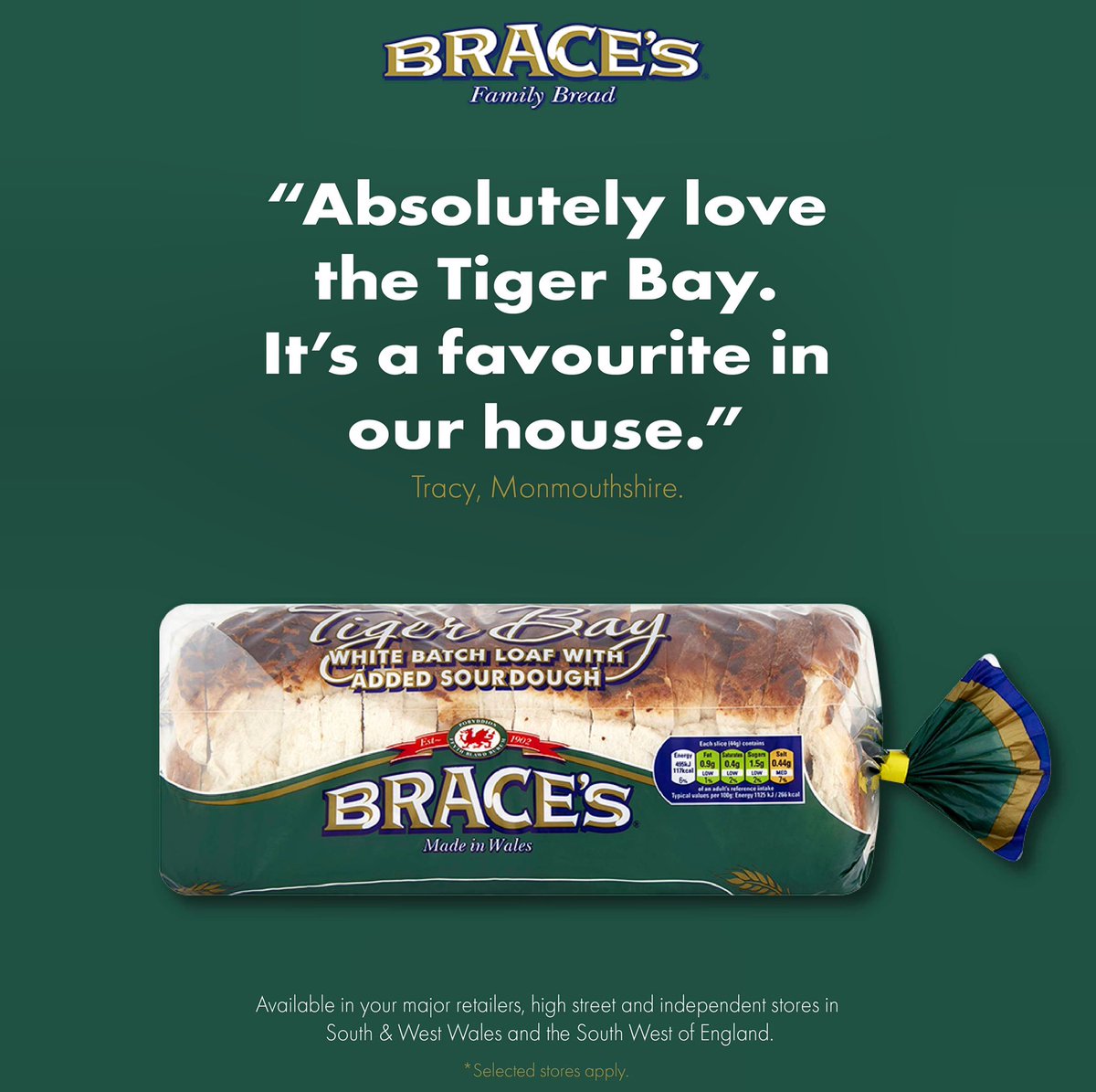 BracesBakery's tweet image. Happiest when our customers are this happy with our products 🌟

Our tiger topped loaf, family of our Welsh Legends Bloomer range 😋

Tried it? Let us know what you think...

#bread #tigerbread