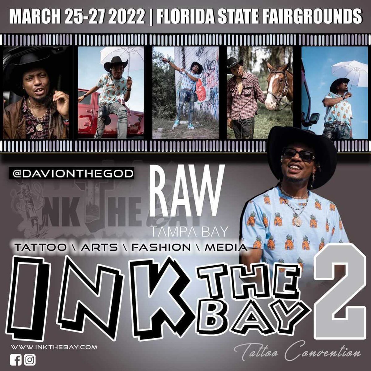 DavionTheGod's tweet photo. Who’s Tryna Get Tatted? 

https://t.co/XQeFpPwKXx
.
.
#concert #tattoo #art #music #floridastatefairgrounds #inkthebay https://t.co/q7N9lIRCUP