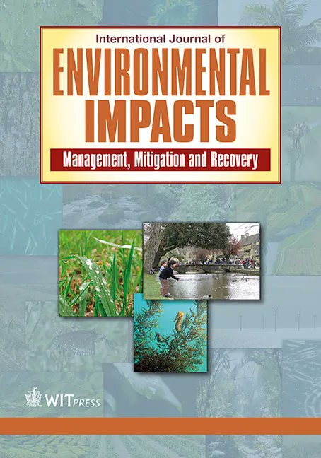 witpress's tweet photo. Latest Issue - International Journal of Environmental Impacts, Volume 4, Issue 4. Read more: https://t.co/cbt2H6dZqk

#EnvironmentalPolicies #EnvironmentalAssessment #SustainableDevelopment #EnvironmentalEconomics #ExtremeEventsRisk #ClimateChange #FloodRisk #EcosystemModelling https://t.co/2oadtrP5qE