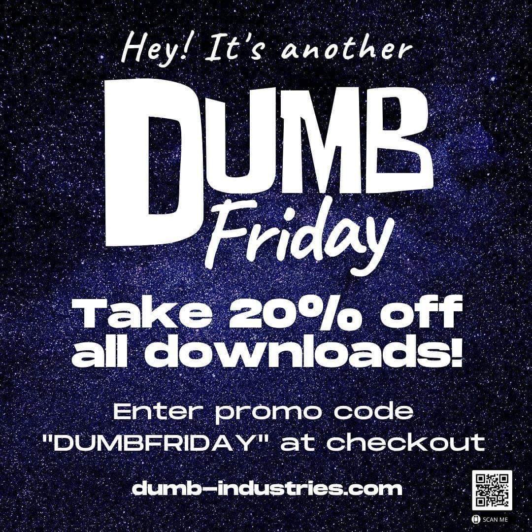 DumbIndustries's tweet photo. It’s another Dumb Friday where you can get some Dumb $ off the Dumb stuff we keep in our Dumb store!
This week we’re doing 20% off our downloads! Buy cheap eps of The Mary Jo Pehl Show & The Mads (w/Eps 1-5 bundle being $48)! Use DUMBFRIDAY at checkout!
https://t.co/ypm6Xbxm4W https://t.co/f8SWGUZDIK