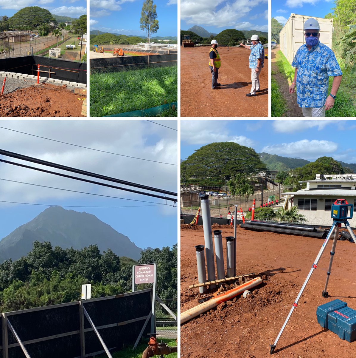 CGLcompanies's tweet photo. Hard at work in beautiful Hawaii checking in on the progress of our WCCC project. #nationaljusticeexperts https://t.co/2ZUz6nNSe9
