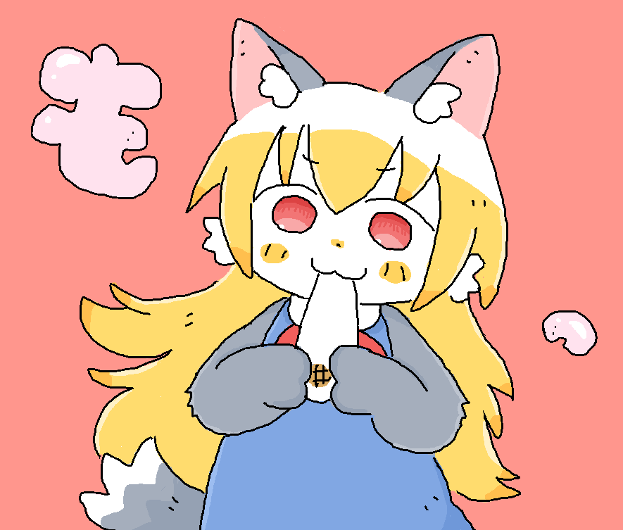 「おもちたべる子がおる 」|護魔ムガクのイラスト