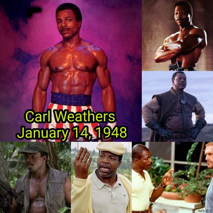 Happy Birthday to the great Carl Weathers 