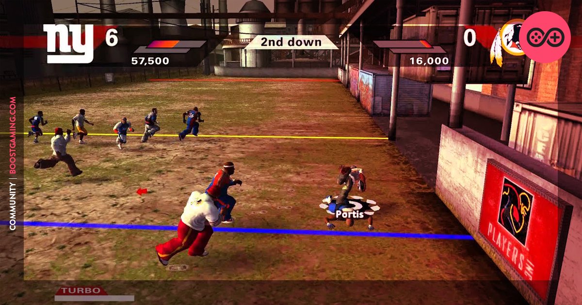 boostgaming's tweet image. NFL Street came out on this day in 2004 🤯

Remaster? 🧐