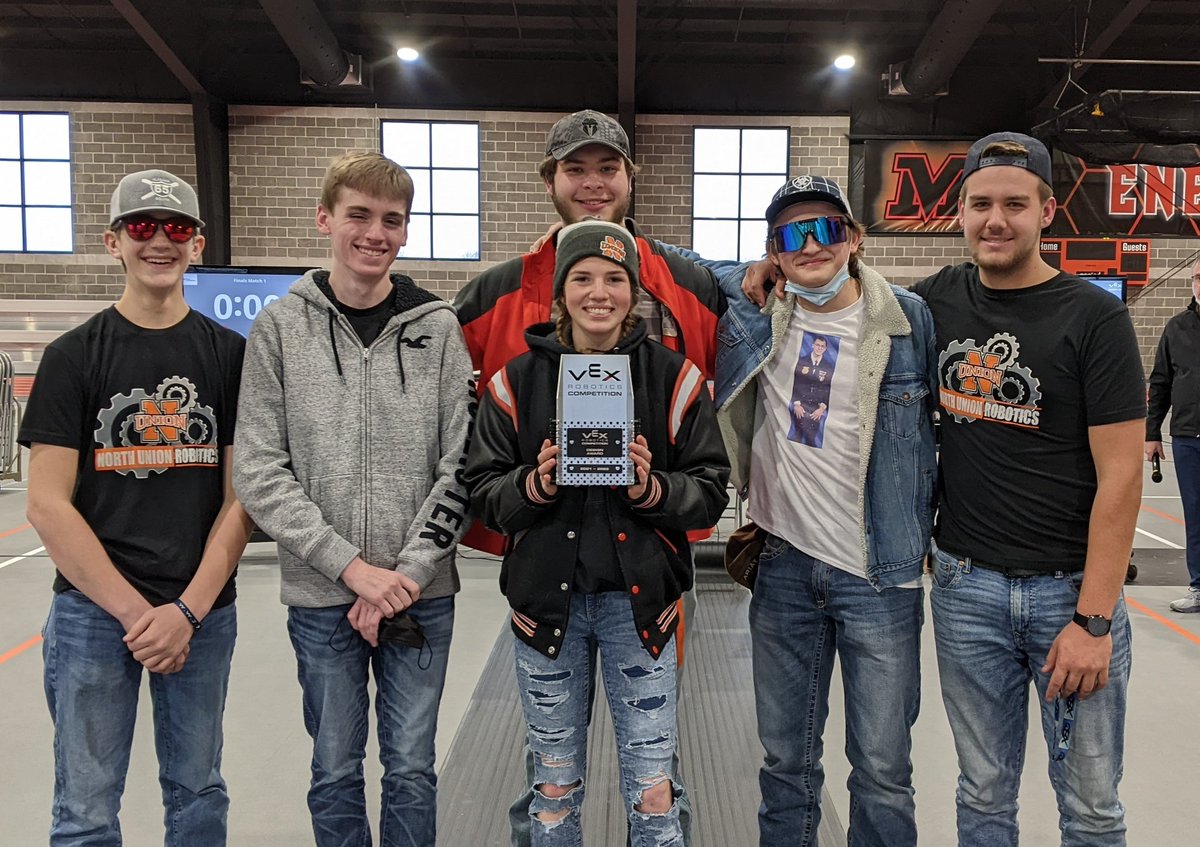 North Union Robotics (@nu_robotics) on Twitter photo Congratulations to 6008N for earning the Design Award today at the Mount Vernon Energy Field House competition! They're documentation & interview skills are 🔥! Great job! #NUpride <a href="/NUHS_Principal/">NUHS Principal</a> Congratulations to 6008N for earning the Design Award today at the Mount Vernon Energy Field House competition! They're documentation & interview skills are 🔥! Great job! #NUpride <a href="/NUHS_Principal/">NUHS Principal</a>