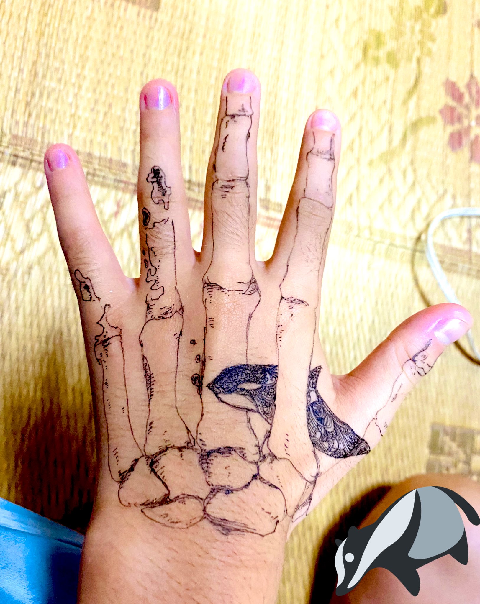 夜帳 親戚の子の手に落書きした 落書き好きさんと繋がりたい ペン画 T Co 0vblkbttqb Twitter