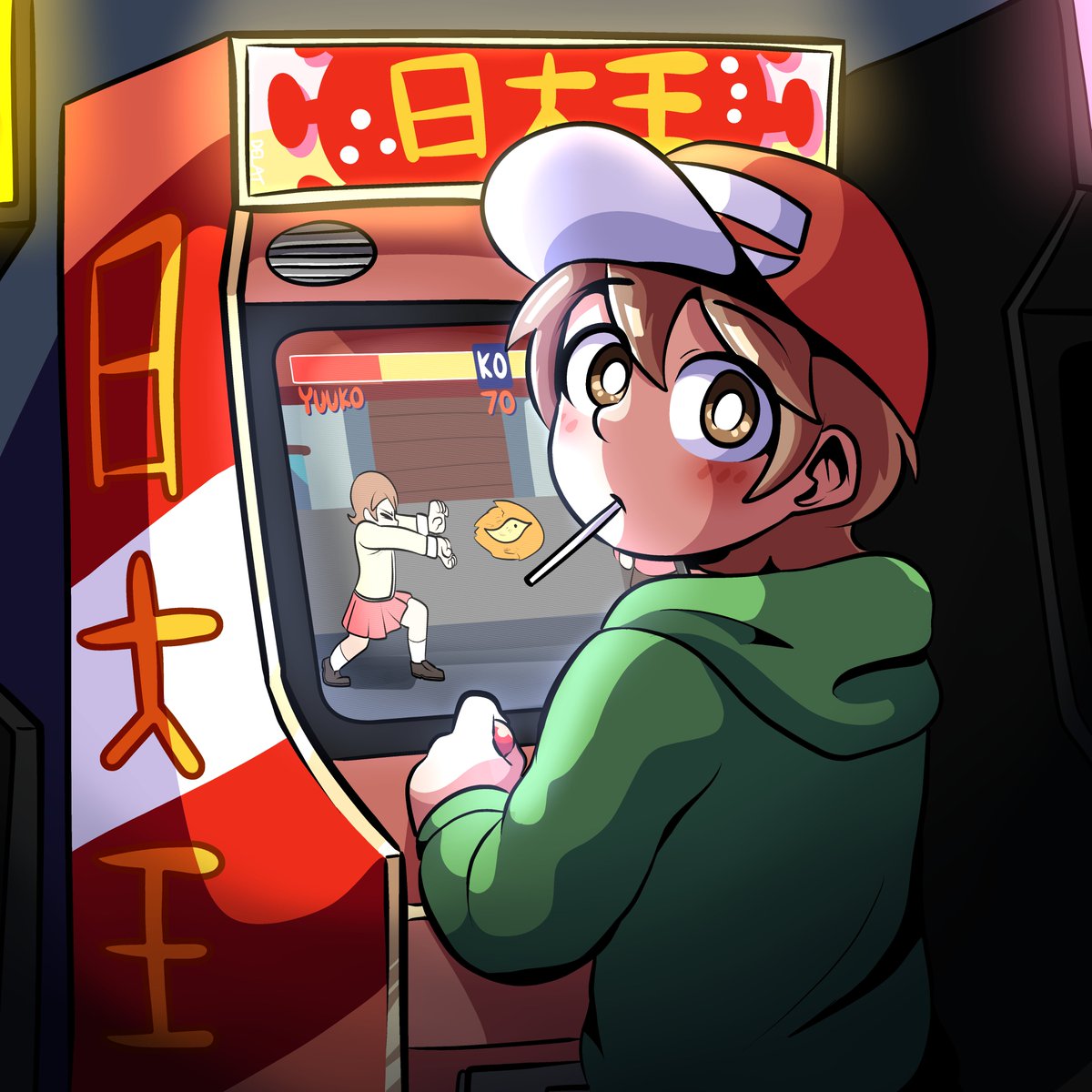 delatoid's tweet photo. Yuuko Classic Gaming #Nichijou #日常 https://t.co/sAVTILLg9X
