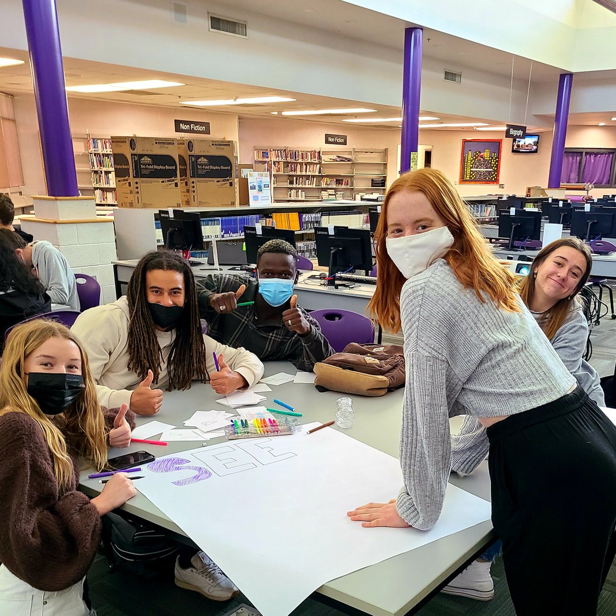 Our students had the honor to virtually attend the SUSD's 22nd annual "Youth Voices" event in observance of Dr. Martin Luther King Jr.  After hearing from keynote speaker, Patricia Russell-McCloud Esq., they worked diligently in creating media to share out Dr. King's Dream.