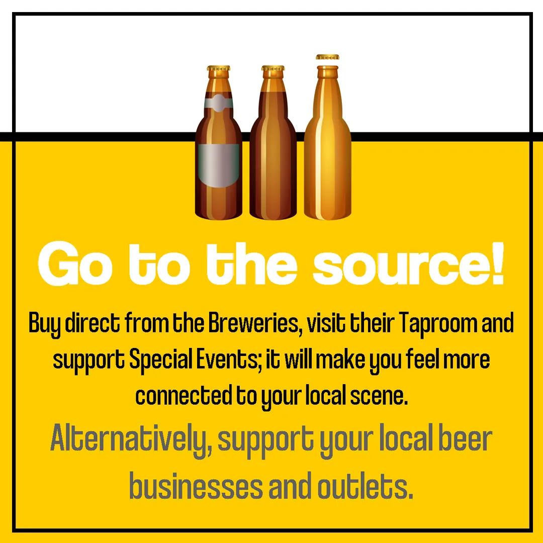 localthirst's tweet photo. Our Local Breweries are incredible and deserve our Support. Here are just a few simple things we can do to help them out and Champion them where we can.

I firmly believe that all beer is GOOD beer; but our Local Breweries produce the BEST.

Cheers🍻

#supportlocalbreweries https://t.co/PupWg8sgMd