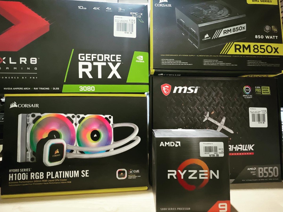 Customer wanted a custom built PC and we delivered! #JLRSolutions