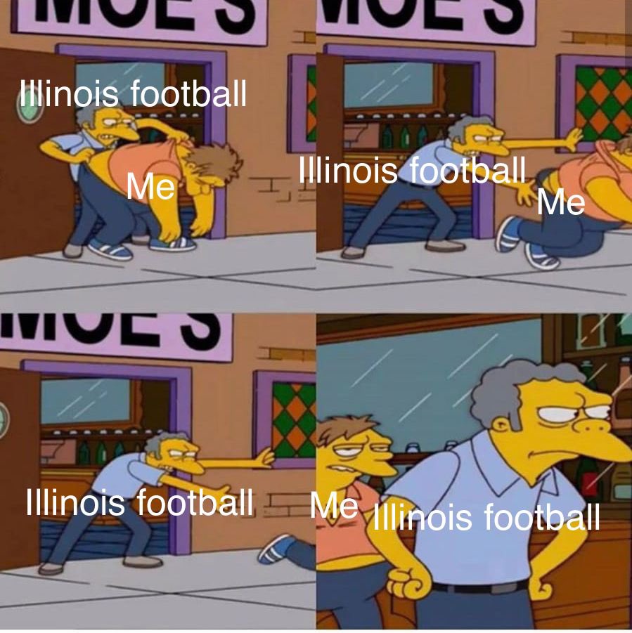 Back for another year! Big thank you to <a href="/BretBielema/">Bret Bielema</a> and the whole <a href="/IlliniFootball/">Illinois Football</a> staff for their effort on making this a possibility! Can’t wait to see what’s in store for Illinois Football next year! #FamILLy