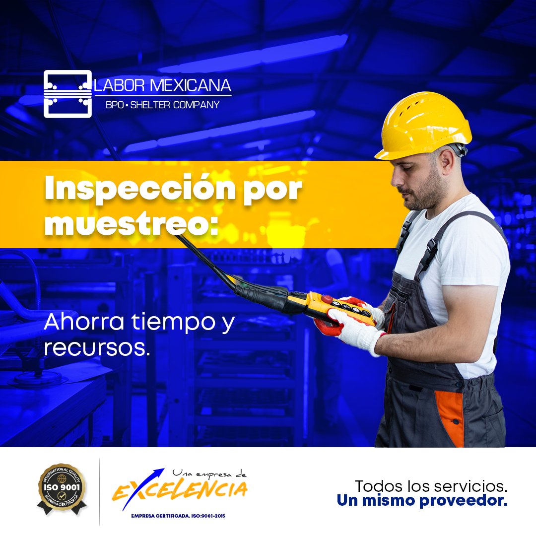 labormx's tweet photo. ¿Por que considerar una inspección por muestreo?

- Ahorras tiempo y por ende, dinero por concepto de horas - hombre.

- Al ser una inspección de una manipulación menor, el producto es menos propenso a ser dañado.

Llámanos al 844 350 5140

#BPO #Inspeccion #Calidad #Mexico https://t.co/uuwe1M3iuz