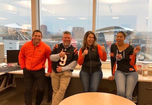 Al_Neyer's tweet photo. LET'S GO! @Bengals #WhoDey #ShowYourStripes #RuleTheJungle #alneyerlife https://t.co/DnBxIIa9WR