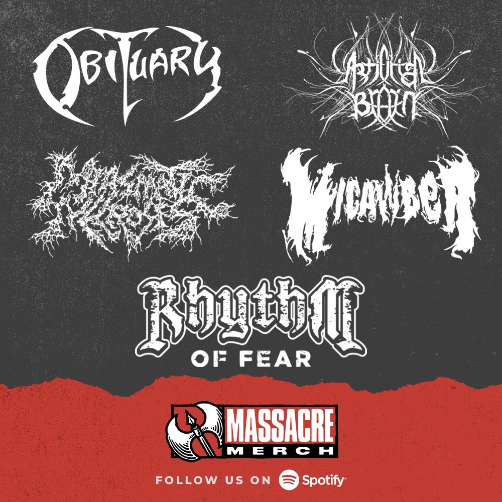 Massacre Merch | Metal Music & Band Merch tweet media