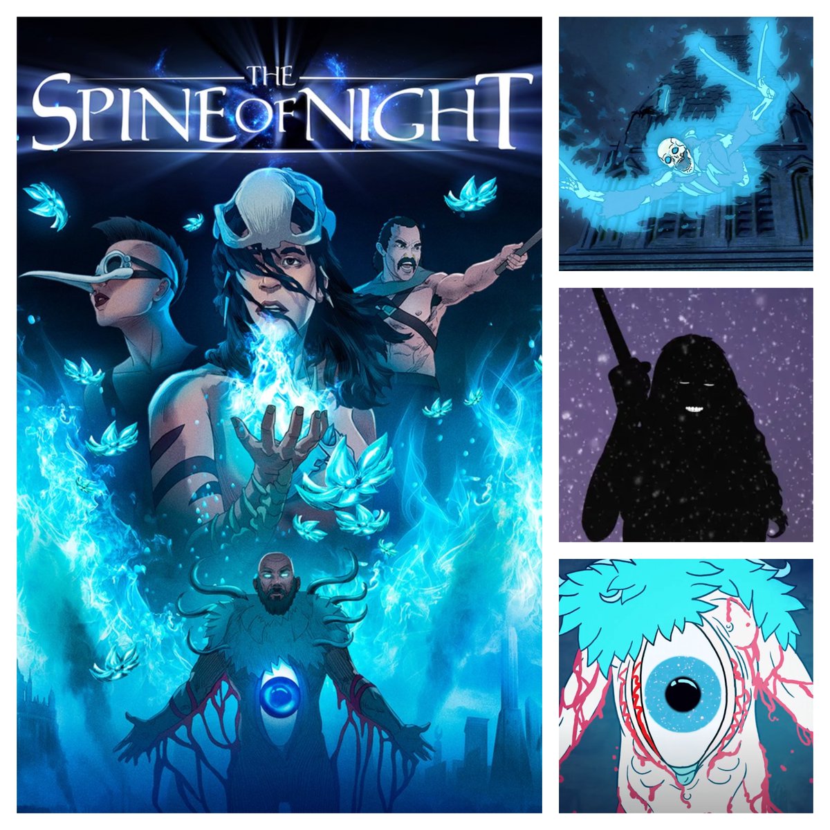 eeriestories's tweet photo. #NowWatching THE SPINE OF NIGHT (US, 2021)
Violent fantasy film with rotoscope animation and heroes from different eras and cultures who battle against a malevolent force.
#FreakingFriday #movies #horrormovies #animationfilm #fantasymovies https://t.co/J7WfmErCCp