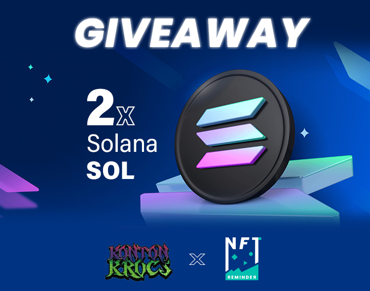 nftreminder's tweet photo. ⚡️🎁 $SOL #GIVEAWAY 🎁⚡️

💎 2x #Solana  (worth $300+)

1⃣ Like and RT
2⃣ Follow @KontonKrocsNFT and @DoodleBunnyNFT 
3⃣ Sit back and wait for the prize 🎉

⏳ Ends 24h

#NFT #NFTCommunity #NFTGiveaways #nftcollector #NFTdrop https://t.co/sartaURK44